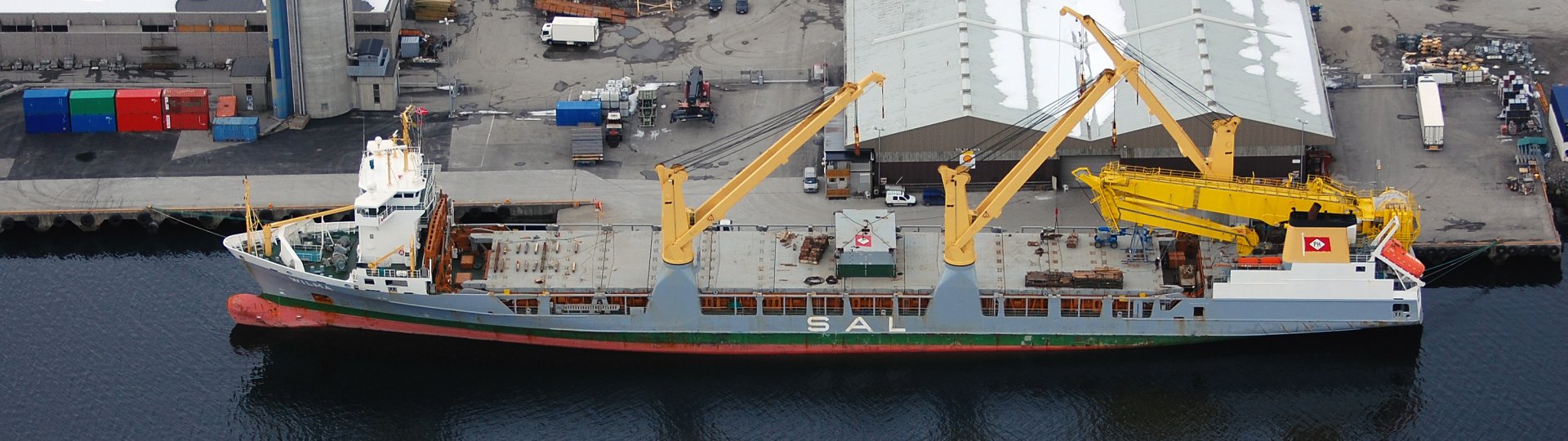 Molde Havneterminal Fra Lufta